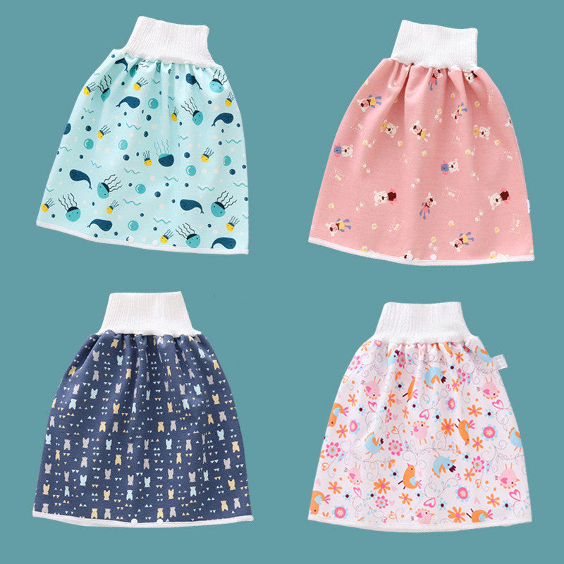 Culottes d'apprentissage en coton imperméables et réutilisables