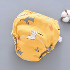 Culotte d’apprentissage lavable anti-fuite 6 couches pour tout-petits