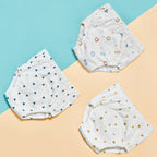 Atmungsaktive Trainingshosen aus reiner Baumwolle – 3er-Pack für Kleinkinder