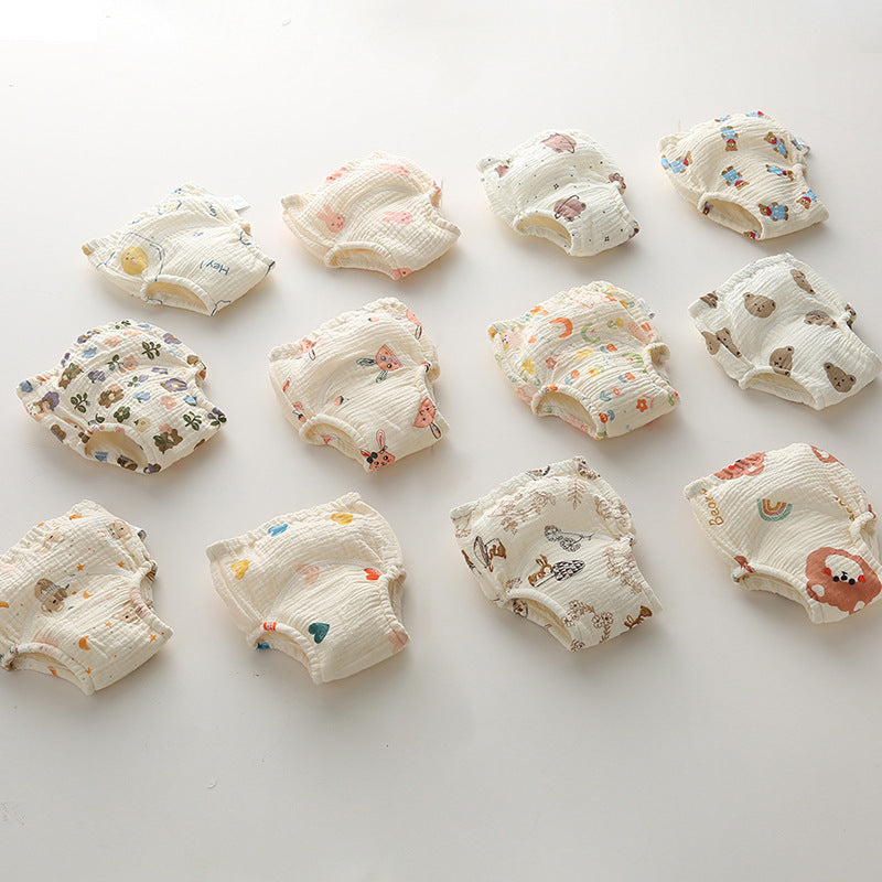 Culottes d'apprentissage en coton doux pour bébé – Anti-fuites et confortables